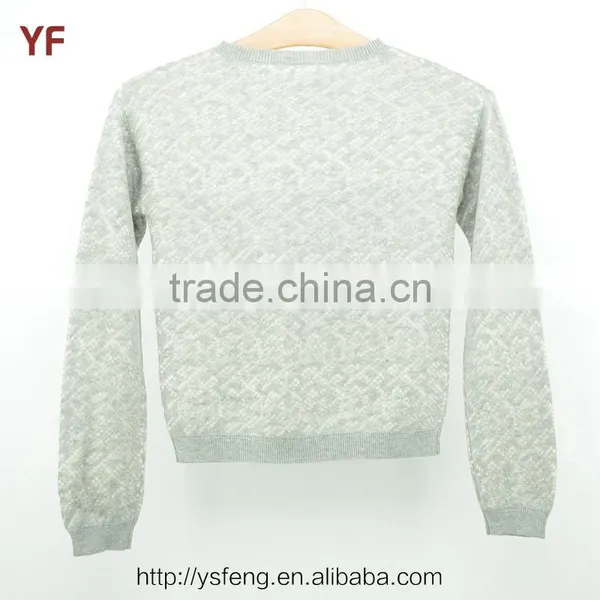 Girls Design Knitted Kids Pullover Sweater photo-2