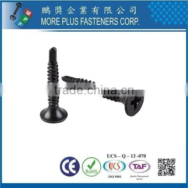 Made in Taiwan Sell on Carbon Steel Custom Made Black Self -Drilling Screw photo-3