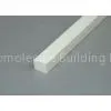 3/4 x 1 White Moisture-Proof PVC Trim Profiles / PVC Trim Boards For Home