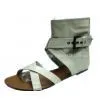 PVC Outsole Lady Shoes Flat Women Sandals