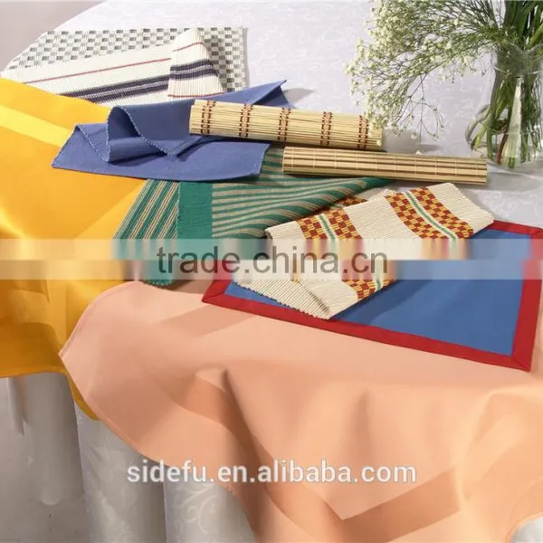 Durable Cheap Hotel Ribbed 100% Cotton Placemat photo-2