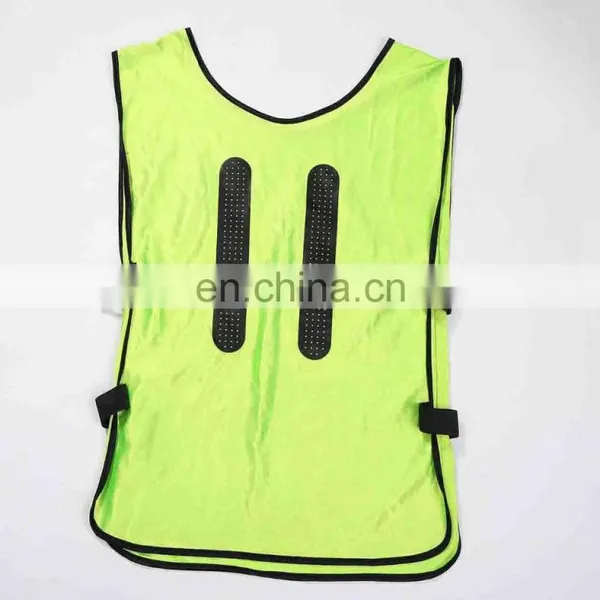 O Neck Side Slit Fluorescence Cooling Vest photo-3