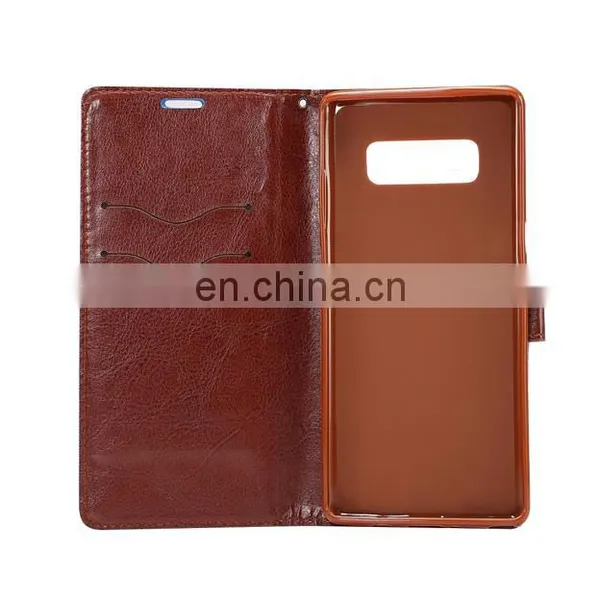 2017 New PU Leather +TPU Card Slots Cell Phone Case for Samsung Galaxy Note 8 photo-4