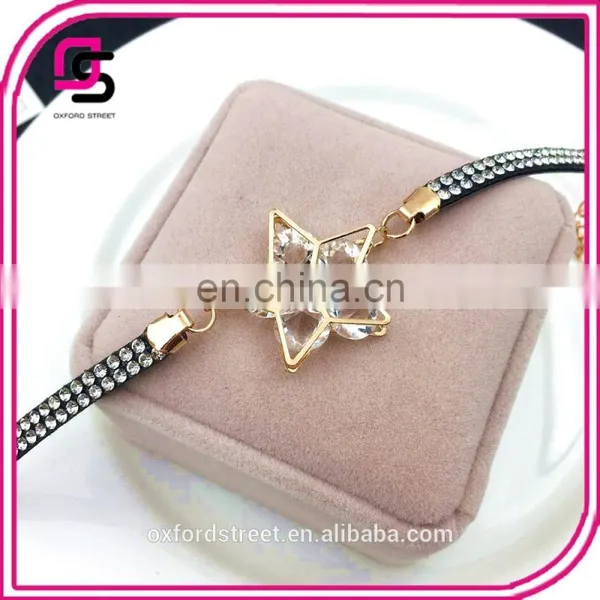 Korean Originality Simple Fresh Artificial Diamond Alloy Bracelet photo-6