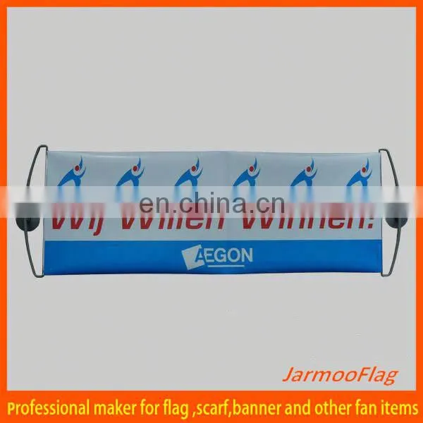 Small Convenient Promotional Sports Banner Fan Banner