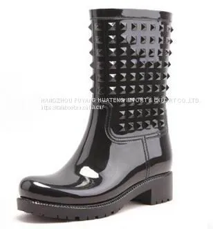 Vogue Women PVC Rain Shoe, Ladies's Rain Shoes, Popular Style Shoe, New Fashion Women Shoes photo-2