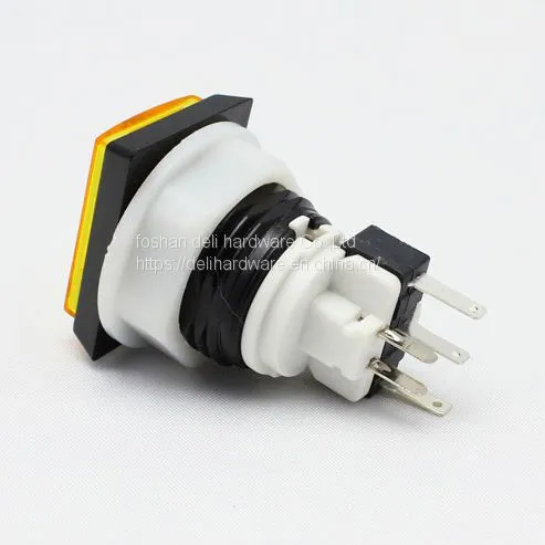 Arcade Parts Rectangle Waterproof Led Mini Push Button Switch photo-5