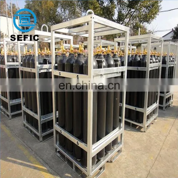 DNV Offshore Used Mobile Oxygen Cylinder Rack With 16/18 Cylinders photo-3
