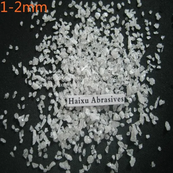 China High Quality White Corundum 1-2mm Refractory photo-3