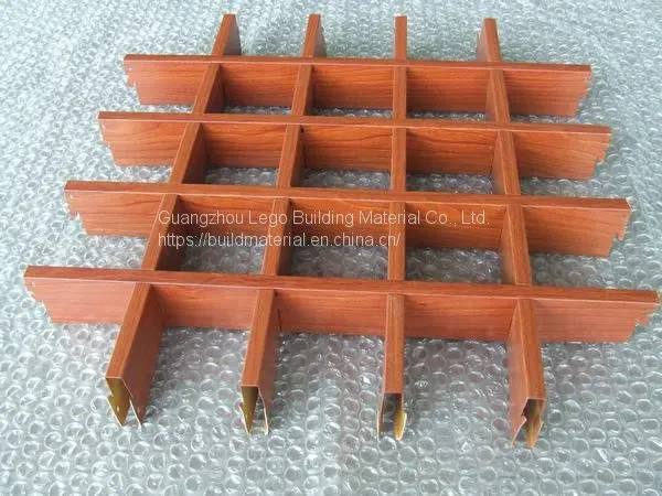 Beautiful And Multifunction Ceiling 100x100 Aluminum Grille photo-2