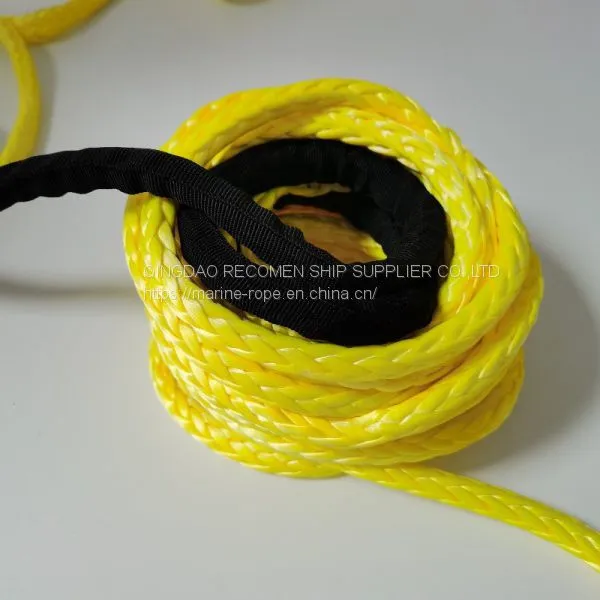 RECOMEN Good Quality Braid Boat Winch Ropes Car Pulling Rope Winch Synthetic Winch Rope Lifespan for Atv Utv photo-2