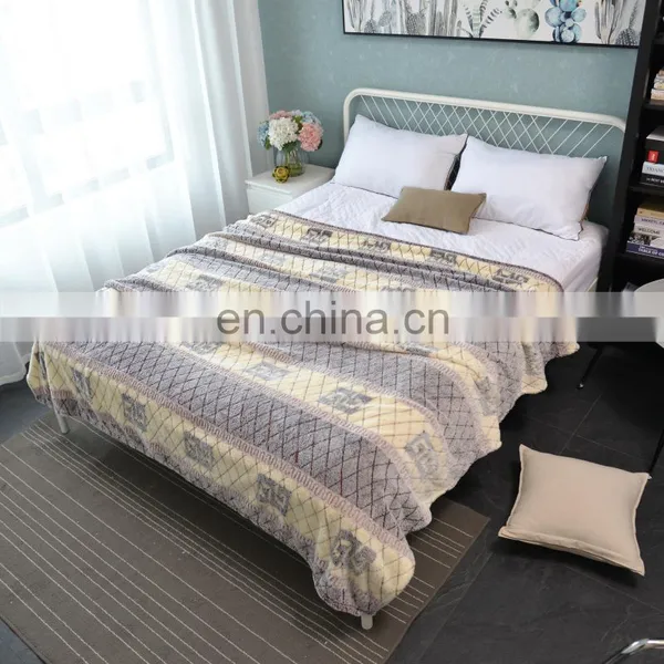 Cheap High Quality Blanket 100% Polyester 3D Printed Blanket