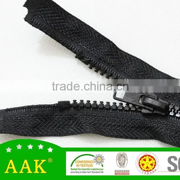 #3 Rubber Zipper Plastic Zipper Strip Open End Zipper With Pin and Box Accessories for Bags photo-2