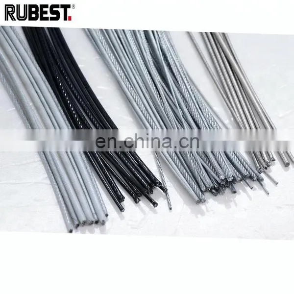 Wholesale 1*19 7*7 Auto Control Cable Galvanized Inner Steel Rope photo-4
