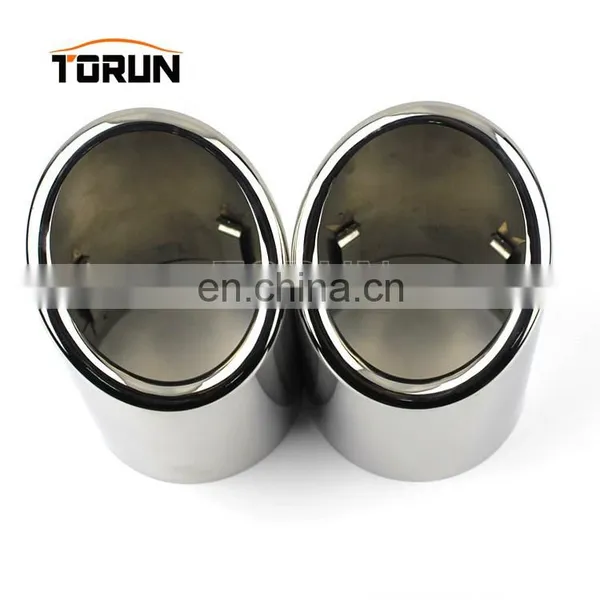 Hot Sale High Quality Universal Car Exhaust Muffler for Audi A6L Mirror Polish photo-3