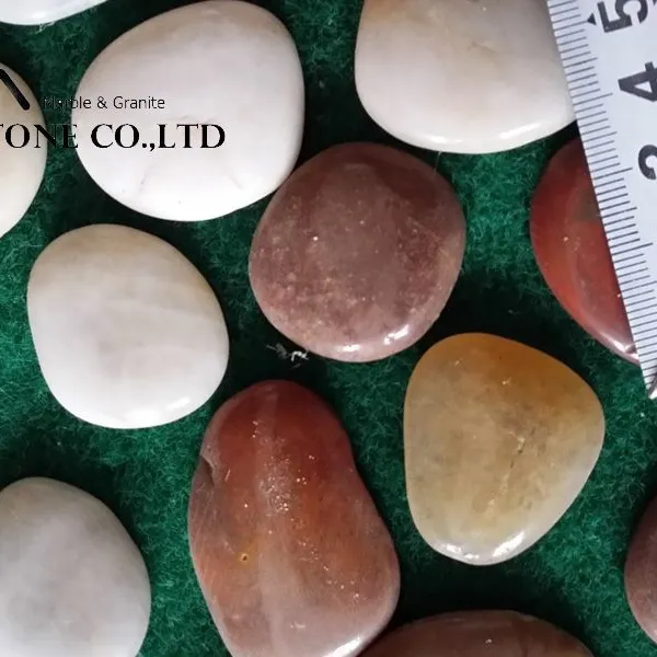 Factory Directly Cheap Prices Polished Pebble Stone photo-2