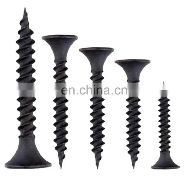 China Factory Supply High Quality Drywall Screws Flat Head Steel