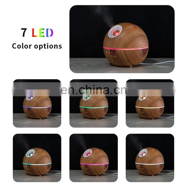 Quiet Intelligent Safe Spherical Multicolor Mini Humidifier Aroma Diffuser photo-4