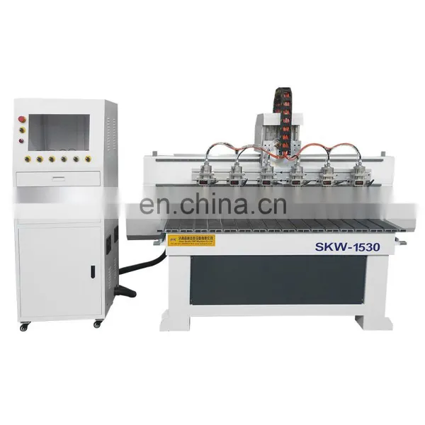 6 Spindles Relief Multi Heads Wood CNC Machine Wood Milling Cnc Router photo-2