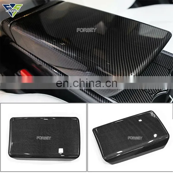 Center Console Cover Arm Rest Covering ABS Car Central Armrest Box Protective Cover for Tesla Model 3/Y photo-5