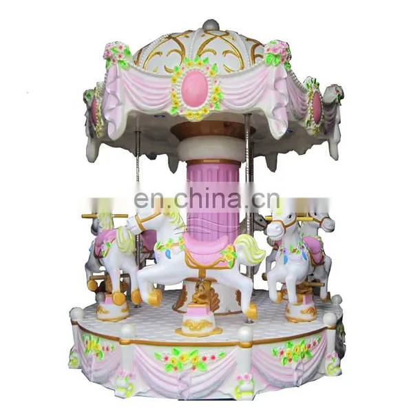 Indoor Kids Mini 6 Seats Carousel Rides for Sale photo-2