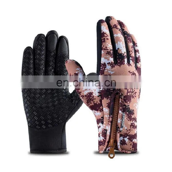 Outdoor Sports Skating Cycle Motorcycle Cycling Touch Screen Windproof Waterproof Gloves photo-3