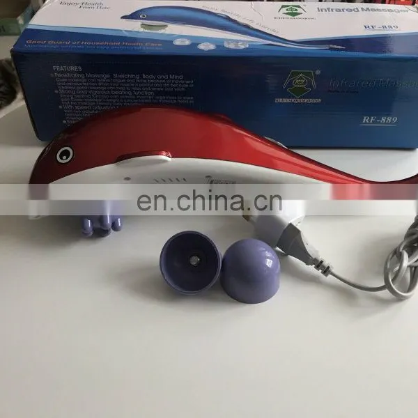 Wholesale High Quality 3 Head Red Manual Operation Body Dolphin Massage Hammer photo-5
