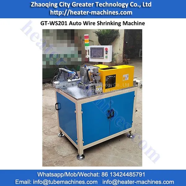 GT-WS201 Auto Wire Straight+ Shrink +Cut Machine for Hot Runner Heaters photo-2