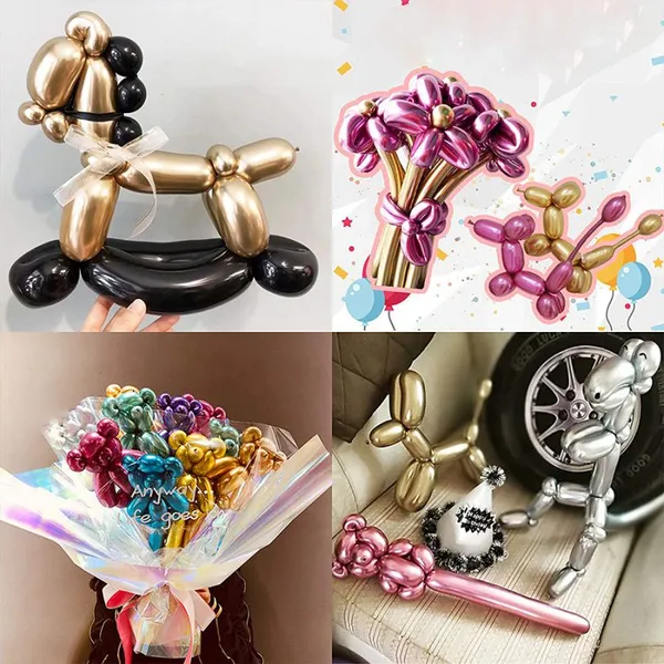 New Design Magic Long Strip Twisting Balloons Balons DIY Globos De Latex Birthday Wedding Party Decoration Long Latex Balloon photo-4
