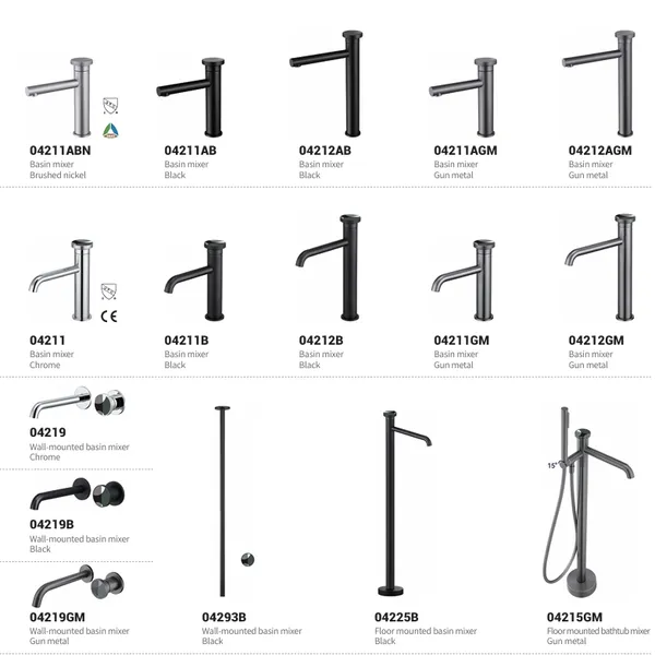 Easy Switching Between Cold and Hot Water Convenient Adjustment and Good Corrosion Resistance Separate Basin/bathtub Mixer photo-4