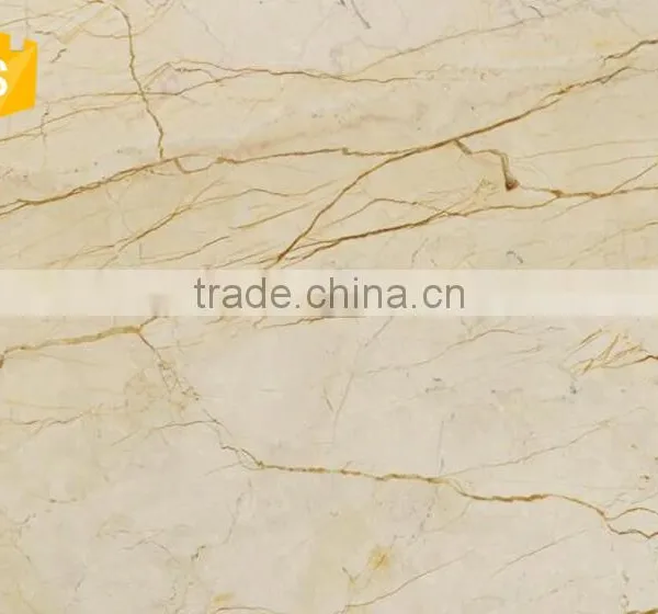 High Quality Natural Polished Cream Block Marble Stone photo-6
