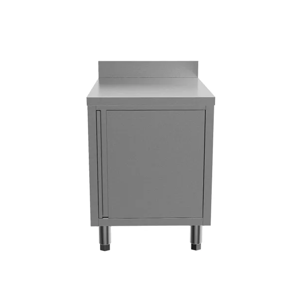 Stainless Steel Working Cabinet With Front Sliding Door