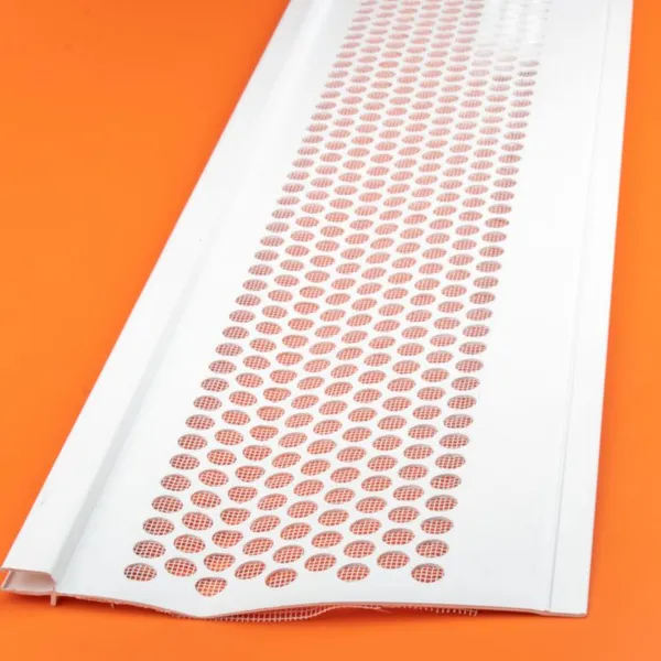 Factory Direct Sale Leaf Protection PVC Gutter Guard Vinyl Mesh Guard photo-3
