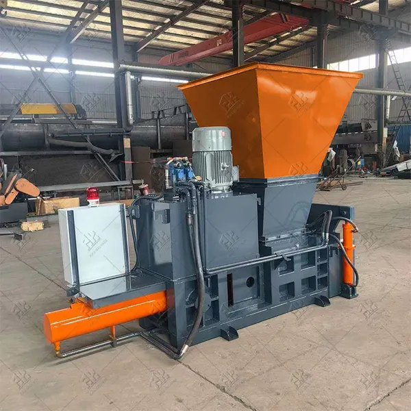 Feeder Type Ubc Baling Machine Aluminum Pop Cans Baler
