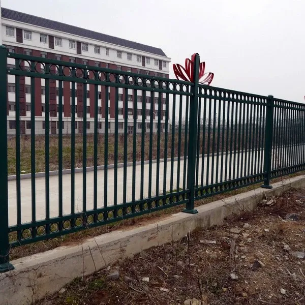 Outdoor Wrought Iron Fence Panels for House Backyard and Perimeter Security photo-3