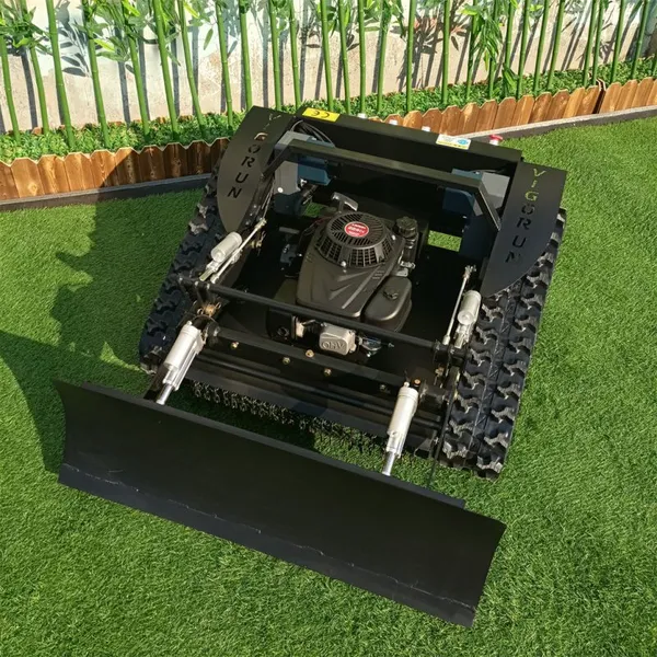 Lawn Mower Petrol Low Energy Consumption, 2 Hours of Working Time RC Lawn Mower for Steep Slopes Vigorun VTLM600