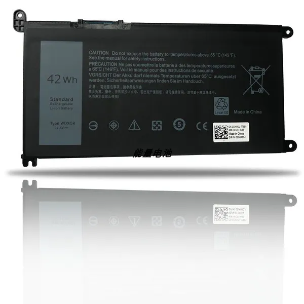 OEM Genuine 42WH WDX0R WDXOR Battery For Dell Inspiron 15 5567 5568 13 5368 7368