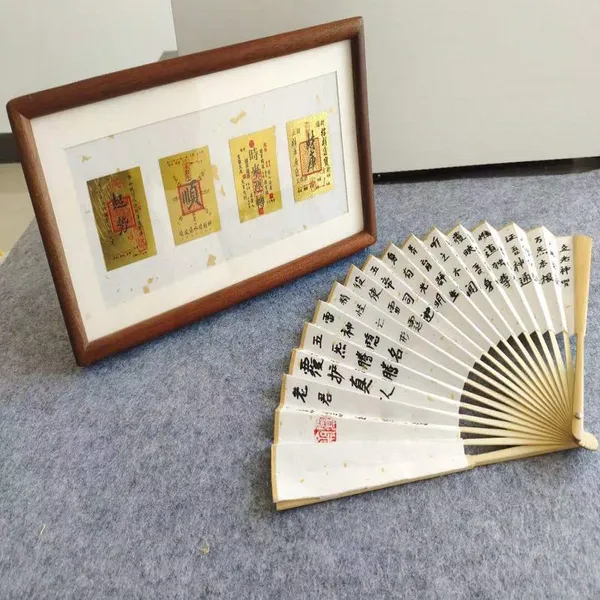 33*16CM Xuan Paper High Quality Entandrophragma Cylindricum Wooden Frame