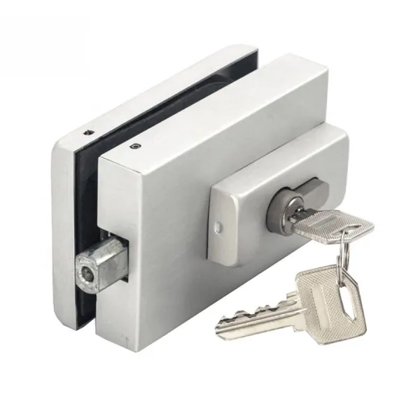 Glass Door Patch Lock for Display Cabinets