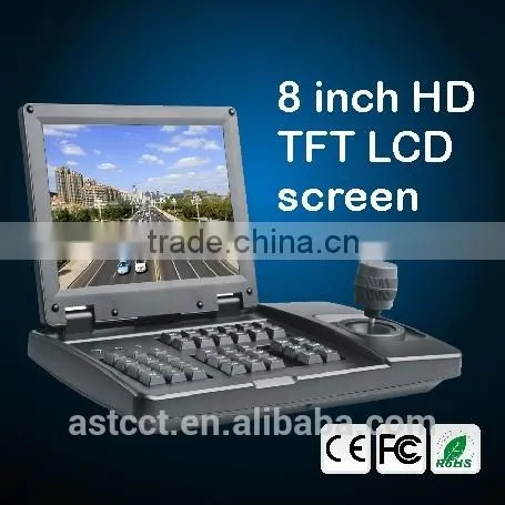 8 Inch LCD 3D IP PTZ Keyboard Controller Work With RS485 Speed Dome Controller Quality Choice photo-4
