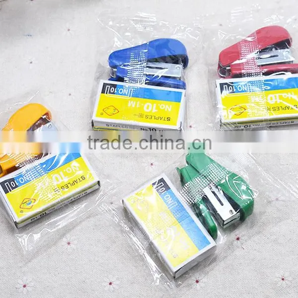 Normal Colorful Economica Lmini Plastic Stapler for Office photo-3
