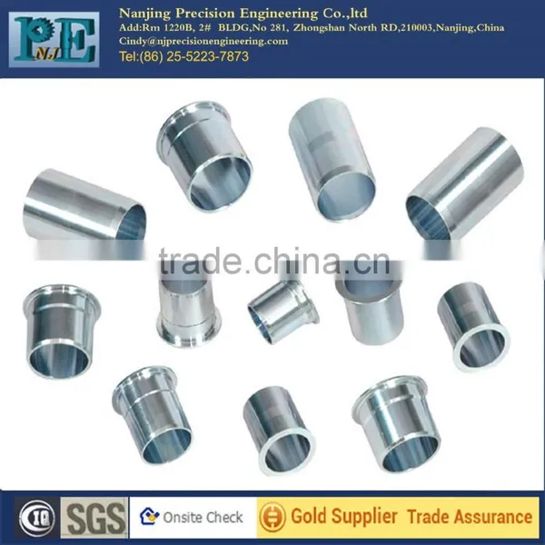 Custom High Precision Cnc Turning Stainless Steel Automotive Sleeve Bushing photo-5