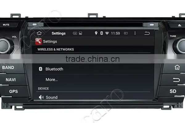 Wecaro WC-TC7019 Android 4.4.4 Car Stereo 2 Din for Toyota Corolla Audio System tv Tuner 2014 2015 photo-2