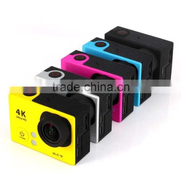 H2R 2016 HOT SALES 4K Ultra HD 170 LENS Wifi Camera Mini Waterproof Sport Video Action Camera be Unique photo-3