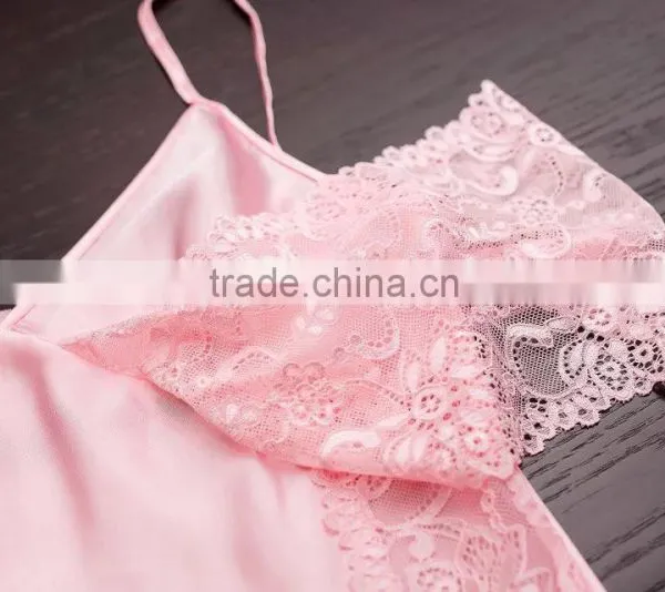 Noya Customized ZM 1083 Lace Off Shoulder Skirt Pajamas photo-6