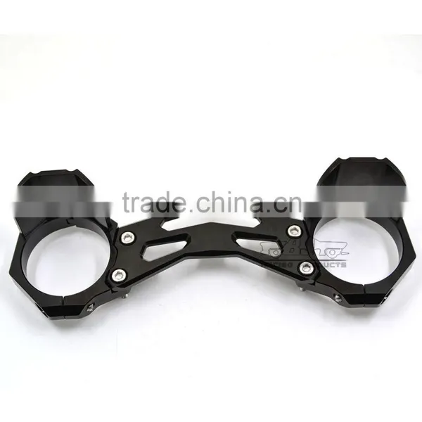 BJ-FFC-002 Custom CNC Aluminum Street Bike Front Forks Clamp for Yamaha R3 R25 photo-2