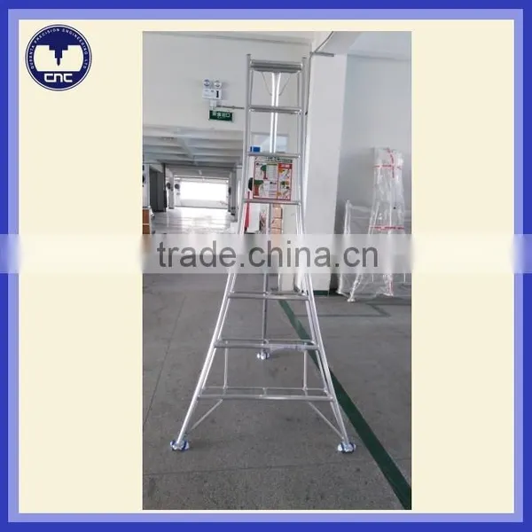Aluminum Tripod Clips Pruning Ladder photo-4