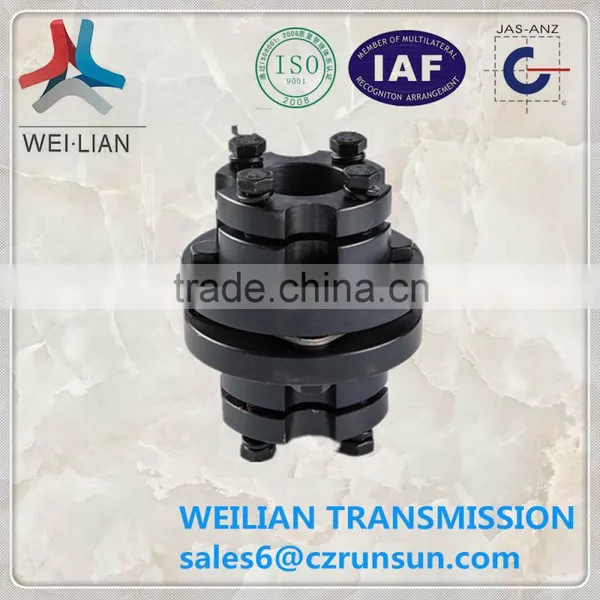protected flange coupling