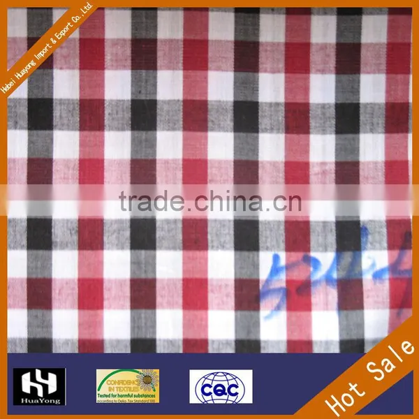 Combed Yarn Dyed Type and Check Plaid Item Type Shirt Fabric photo-2
