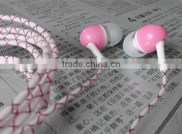 2015 Electro Light Earphones 3.5mm Handsfree For Mobile Phones Mic Volume photo-3